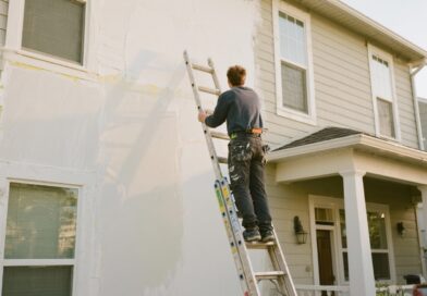 Escadas profissionais para pintura, manutenção e reforma de casas